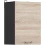 Junona Meuble haut de cuisine 1 porte 40 x 57.3 x 30 cm en chêne Sonoma