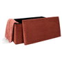 Home Deco Factory Pouf pliable Scott Terra