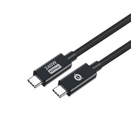 Conceptronic ETTA04B12 Câble USB Mâle-Mâle 1.2m Noir Non Blindé