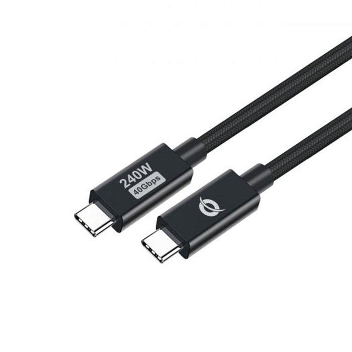 Conceptronic ETTA04B12 Câble USB Mâle-Mâle 1.2m Noir Non Blindé Conceptronic ETTA04B12 Câble USB Mâle-Mâle 1.2m Noir Non Blindé