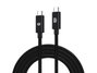 Conceptronic ETTA04B12 Câble USB Mâle-Mâle 1.2m Noir Non Blindé