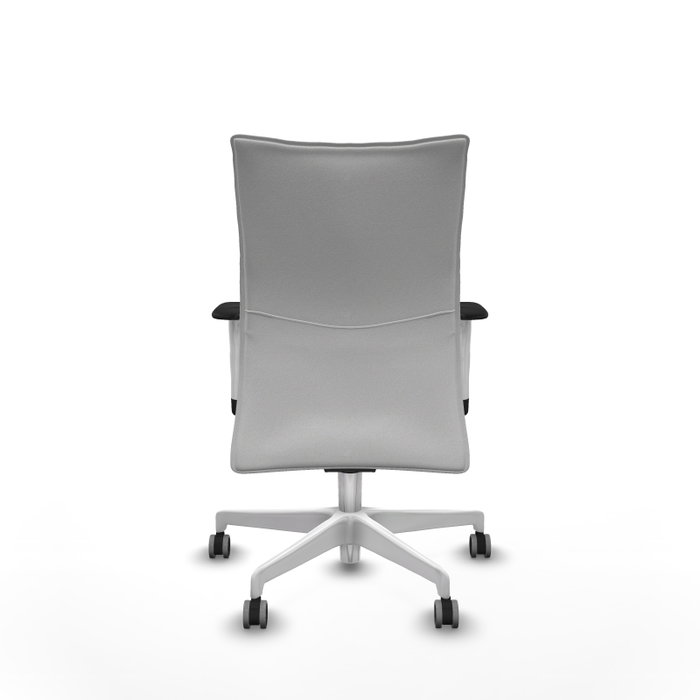 Piqueras Y Crespo Chaise Albacete Confidente Blanche avec Mécanisme Synchrone et Bras 1D