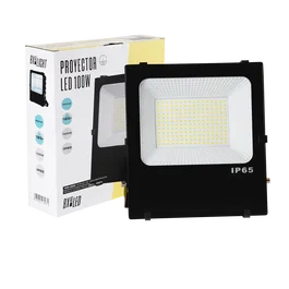 BX3 Projecteur LED extérieur 100W IP65 régulation TRIAC - Focal orientable, 6000K, haute efficacité, lampe longue durée BX3-HVFL100W-FCW