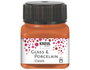 Kreul Pintura vidrio y porcelana GLASS&PORCELAIN Classic bronze métallique 20ml