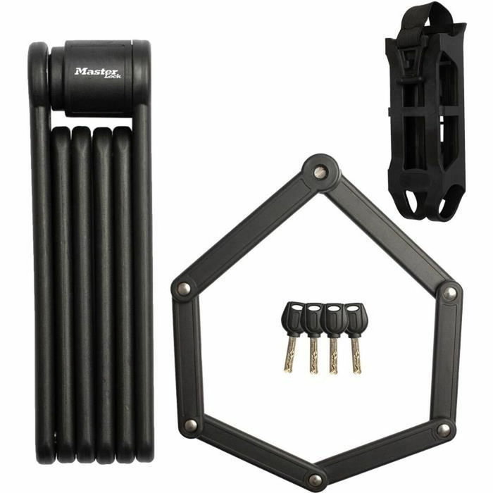 Master Lock 8335EURDPRO Antivol Vélo Pliable en Acier Trempé Master Lock 8335EURDPRO Antivol Vélo Pliable en Acier Trempé