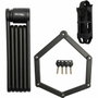 Master Lock 8335EURDPRO Antivol Vélo Pliable en Acier Trempé