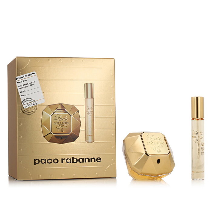 PACO RABANNE Coffret Lady Million Eau de Parfum 80 ml et Mini 20 ml