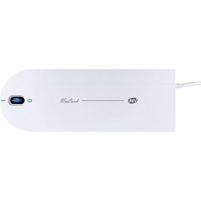 Rev NoLook Bloc multiprise blanc 4=8, avec interrupteur, 1,4 m Rev NoLook Bloc multiprise blanc 4=8, avec interrupteur, 1,4 m
