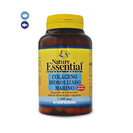 NATURE ESSENTIAL Collagène Marin Hydrolysé + Magnésium 1200mg 90 comprimés