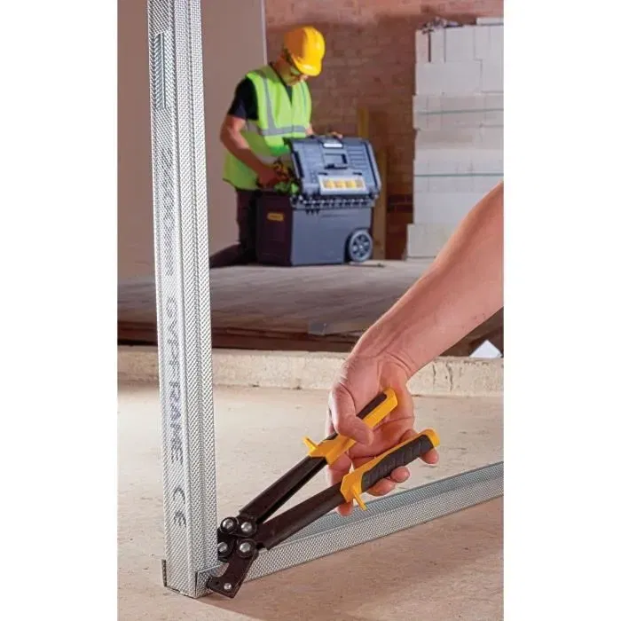 STANLEY - 15-261 - Pince à sertir pour profilés en U de 1 mm - Fabrication française - Acier robuste
