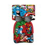 CERDÁ Casquette avec Lunettes de Soleil Avengers Taille 53 cm - Pour Enfants 3 ans et plus - Rouge