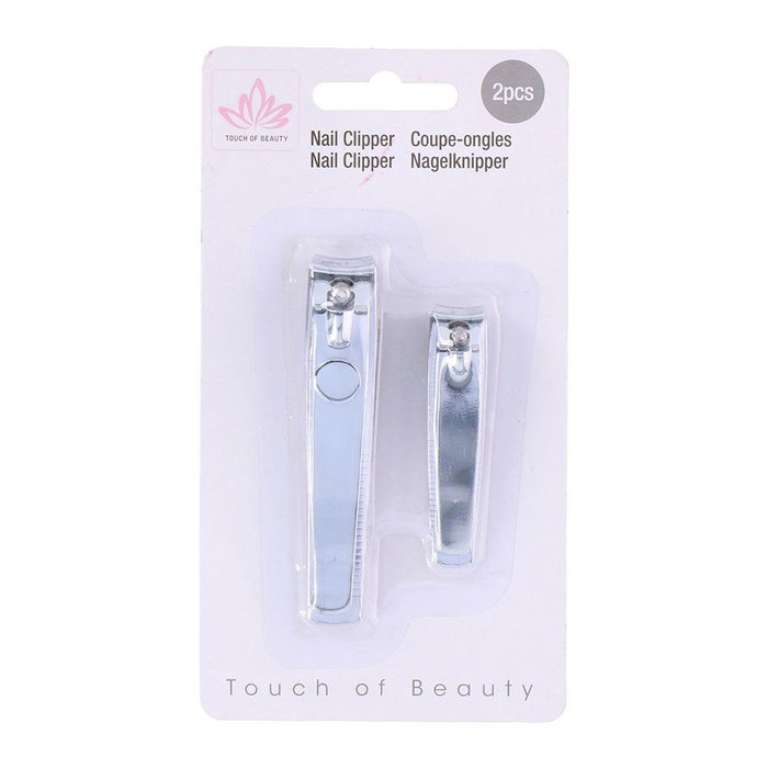 Lifetime Set de 2 coupe-ongles en acier inoxydable Lifetime Set de 2 coupe-ongles en acier inoxydable