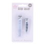 Lifetime Set de 2 coupe-ongles en acier inoxydable