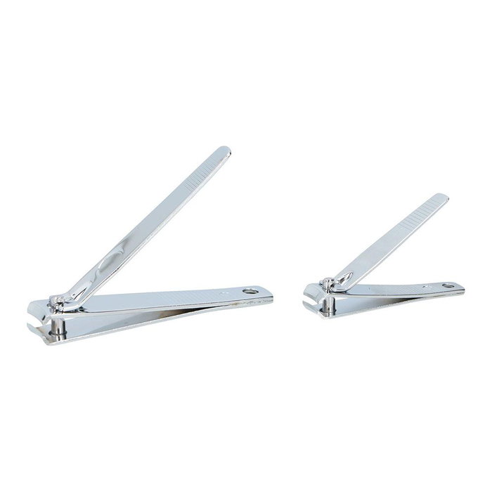 Lifetime Set de 2 coupe-ongles en acier inoxydable Lifetime Set de 2 coupe-ongles en acier inoxydable