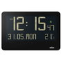 Braun BC 14 Horloge murale numérique noire