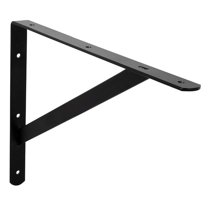 HERRAJES ALK Escuadra de Renfort Dory pour Finitions Noir, Blanc et Gris, Finition Noir, Largeur Externe 400 HERRAJES ALK Escuadra de Renfort Dory pour Finitions Noir, Blanc et Gris, Finition Noir, Largeur Externe 400