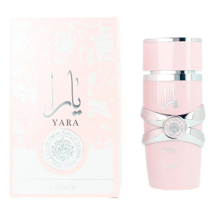 Lattafa YARA Eau de Parfum Femme, 100 ml - Notes florales et fruitées délicates Lattafa YARA Eau de Parfum Femme, 100 ml - Notes florales et fruitées délicates