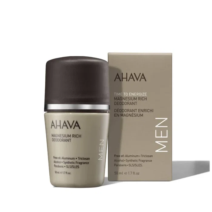 Ahava Déodorant Antitranspirant Roll-on Magnésium pour Hommes 50 ml Ahava Déodorant Antitranspirant Roll-on Magnésium pour Hommes 50 ml
