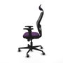 Piqueras y Crespo Chaise de Bureau avec Appui-tête Jorquera 2D036G1 Violet