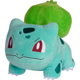 JAZWARES - Peluche Pokémon Bulbasaur - Figurine douce - Taille 23 cm