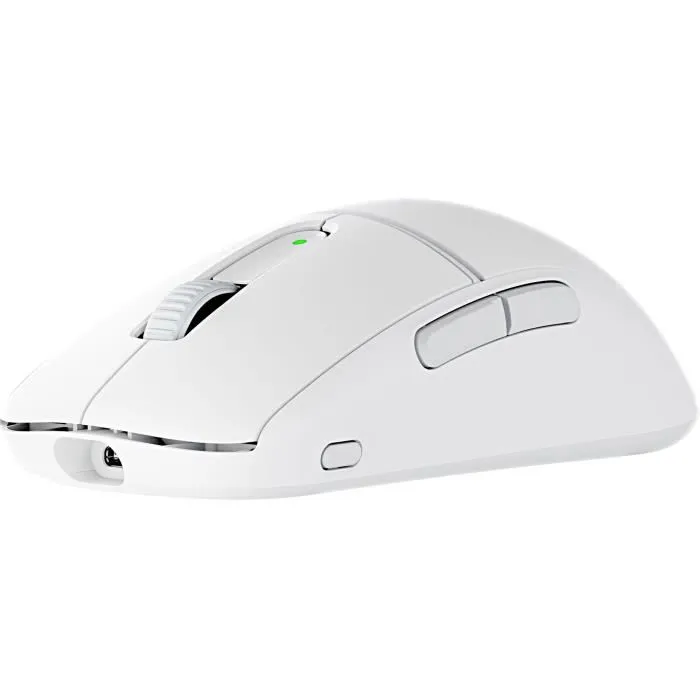 Turtle Beach Souris Gaming Sans Fil Burst II Air - Ultra-Légère (47 g) - Capteur 26000 PPP - Interrupteurs Optiques TITAN - Conception Symétrique - Blanche