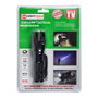 Hofftech Linterna tactique LED 5W superbeam, aluminium, zoom 2000, 3 piles AAA, IP44, noir