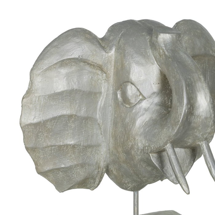 Figurine Décorative Argenté Eléphant 35 x 21 x 35 cm Figurine Décorative Argenté Eléphant 35 x 21 x 35 cm