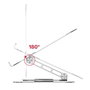 Unitek Support Pliable et Réglable pour Portable OT180SL01 Aluminium