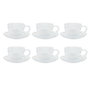 Ensemble de tasses à café Home ESPRIT Transparent 240 ml
