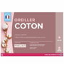 Blanreve Oreiller en coton Blanc 60 x 60 cm