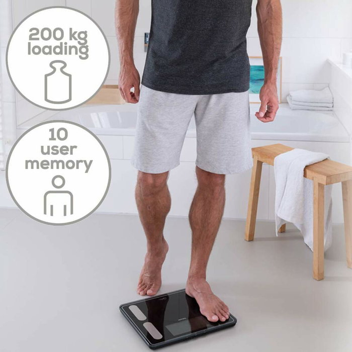 Balance Numérique de Salle de Bain Beurer BF400 NEGRO