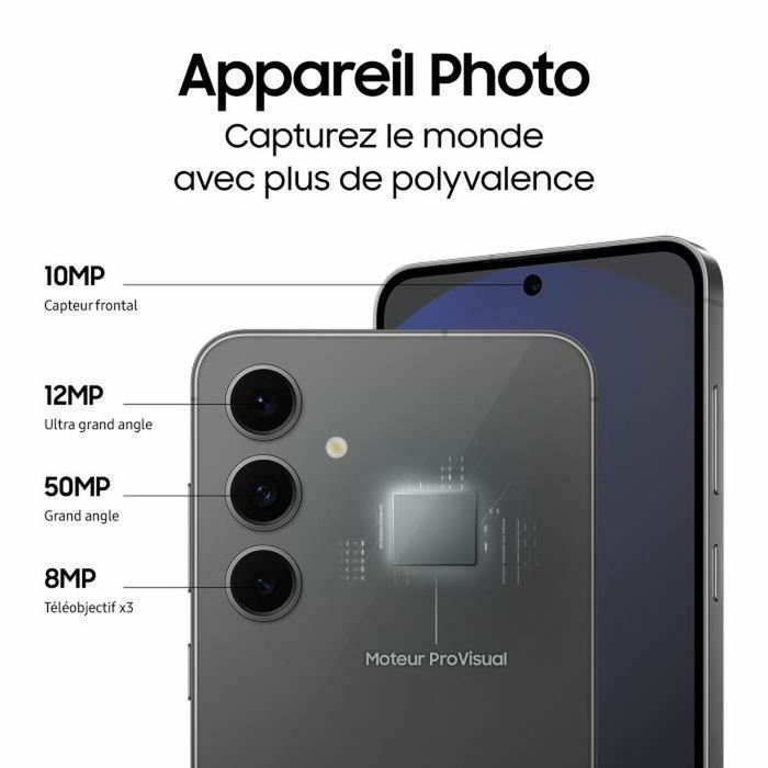 Smartphone Samsung Galaxy S24 FE 5G 6,7" 8 GB RAM 128 GB Gris