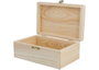 Innspiro Boîte rectangulaire en pin massif 15 x 11 x 3,5 cm