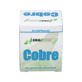 ERGONAT Cobre Ergosphere 50 capsules – Complément alimentaire au cuivre