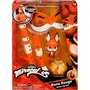 Bandai Set de transformation Rena Rouge - Miraculous - Figurine Kwami incluse - Jeu enfant 4 ans et plus