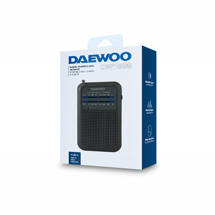 Radio Transistor Daewoo DW1008BK Rétro Radio Transistor Daewoo DW1008BK Rétro