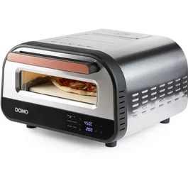 Domo Genius DO9177PZ Four à pizza électrique avec pierre réfractaire 32 cm
