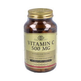 SOLGAR Vitamine C 500 mg, 100 gélules végétales