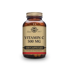 SOLGAR Vitamine C 500 mg, 100 gélules végétales