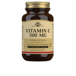 Solgar Vitamine C 500 mg Gélules Végétales 100 Unités
