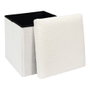 Home Deco Factory Caisse-pouf pliable Scott beige