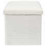 Home Deco Factory Caisse-pouf pliable Scott beige