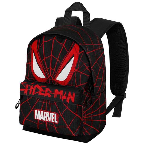 Karactermania Mochila pequeña HS FAN Spiderman Vision 25 x 15 x 35 cm - Sac à dos enfant en ripstop - Licence Marvel