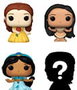 Funko Disney Princesses Bitty POP! Pack de 4 figurines Belle