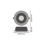 LEDVANCE Downlight LED 21W 2400Lm 3000K IP54/IP20