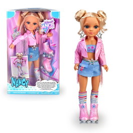 Famosa Nancy Un Jour de Danse en Patins Nac22000 Poupée avec Patins et Accessoires +3 Ans
