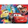 Liscianigiochi Puzzle Maxi Floor double face Cars (Disney/Pixar) - 2 puzzles de 60 pièces - À partir de 4 ans