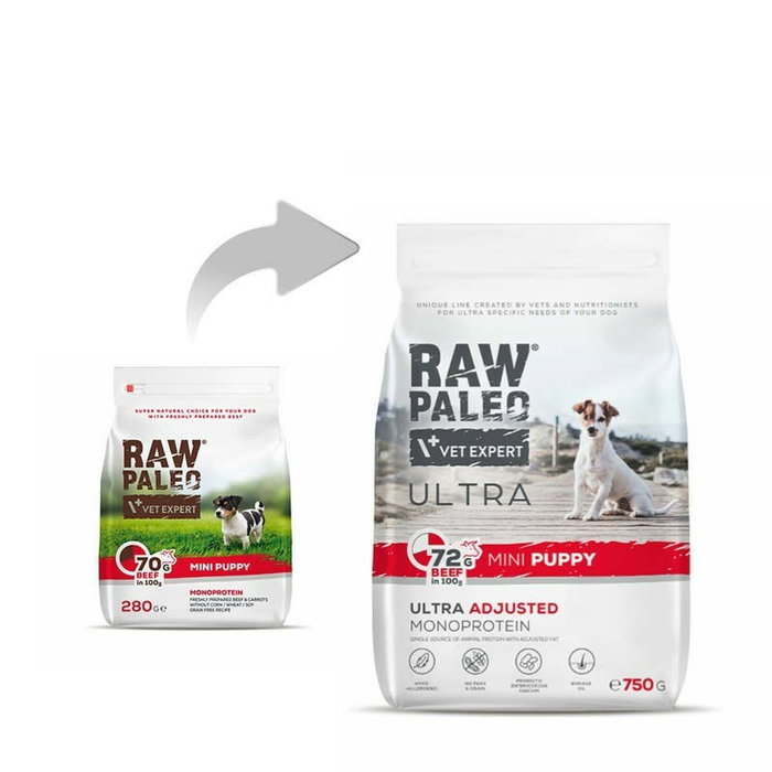 VETEXPERT Ultra Mini Puppy Beef Veau 750 g VETEXPERT Ultra Mini Puppy Beef Veau 750 g
