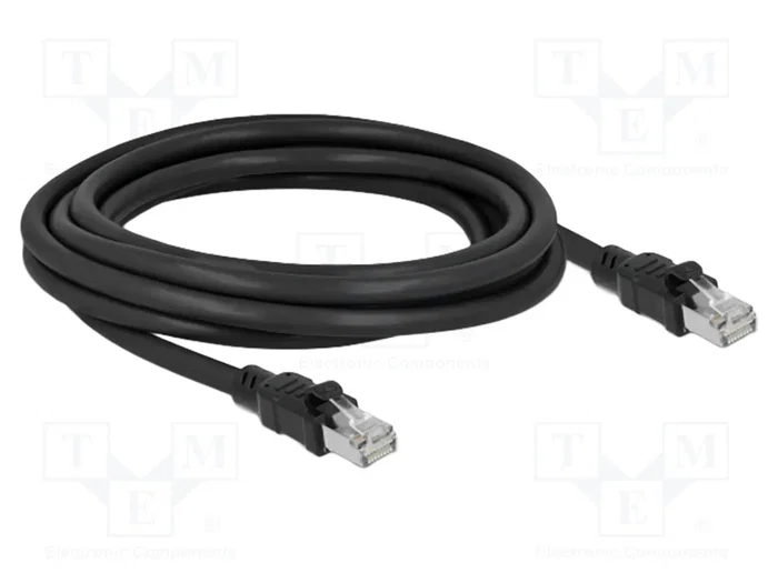 DeLOCK Câble réseau RJ45 Cat.6A F/UTP 3 m DeLOCK Câble réseau RJ45 Cat.6A F/UTP 3 m