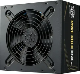 Cooler Master MPE-8506-ACAG-BEU MWE Gold 850 V3 Alimentation PC 850 W ATX 3.1 Non Modulaire 80+ Gold avec connecteurs PCIe 5.1 12V-2x6